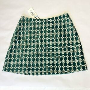 Cider Green Mini Skirt